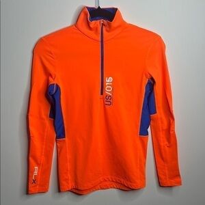 RLX Orange and Blue Pullover